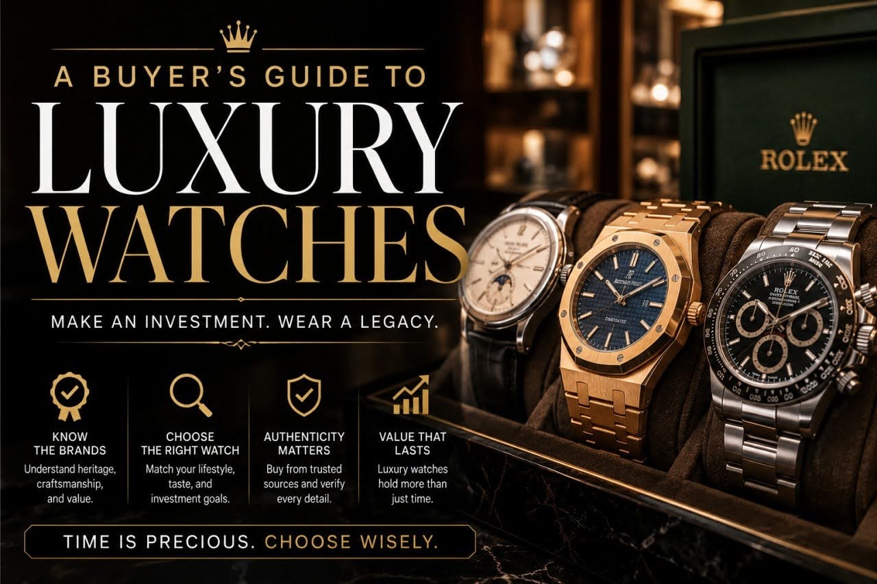 A Buyer's Guide to Luxury Watches