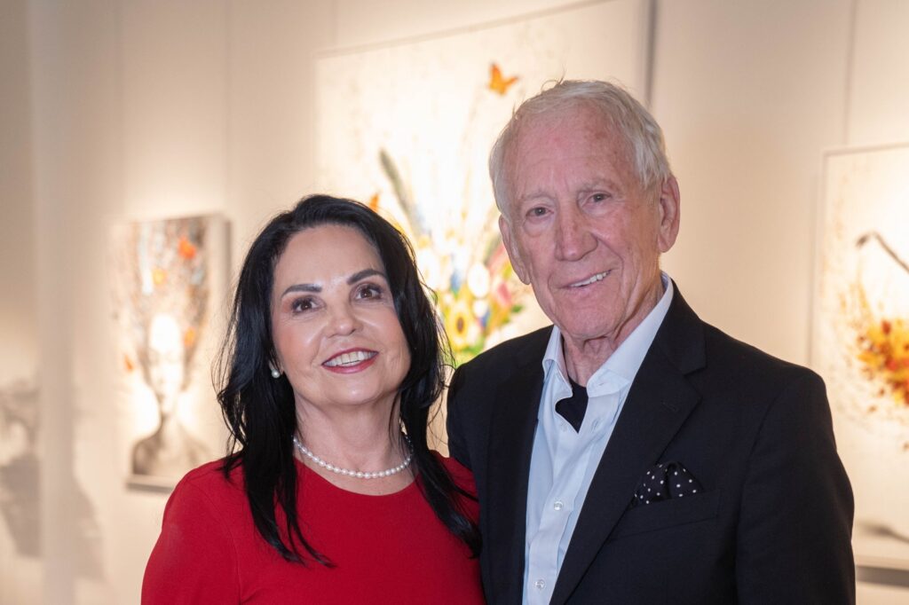 Olivia Ramirez Smith with her strategic partner Clint Ober, the founder of Earthing.com.